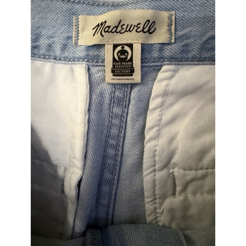 Madewell Harlow High Rise Wide Leg Jeans Light Wash Denim Women’s 27 Relaxed - Picture 3 of 9